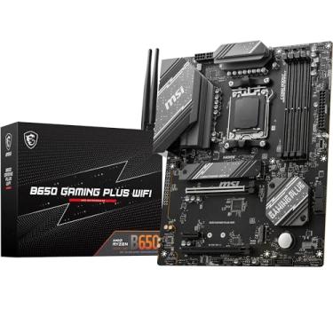 Imagem de Placa Mãe MSI B650 GAMING PLUS WIFI (AM5/4xDDR5/HDMI/DisplayPort/M.2/USB 3.2)