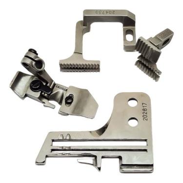 Imagem de Conjunto Overloque Pegasus Fru Fru Calcador Dente e Chapa - Personaliz