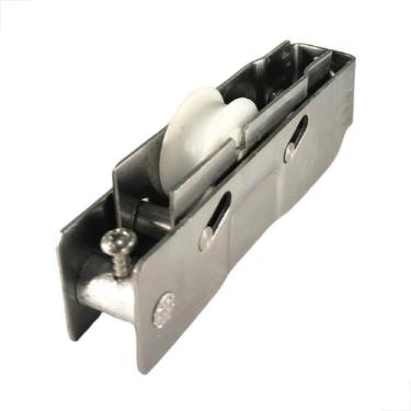 Imagem de Roldana Inox Suprema Trilho Macarrão Caneta 80KG Unica - Alushow