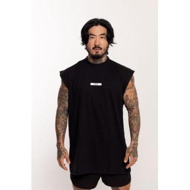 Imagem de Regata Oversized Rubber - thpe store, Preto, M