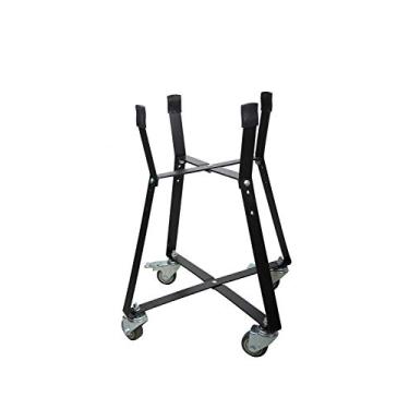 Imagem de Carrinho de rolamento Dracarys para acessórios de ovo verde grande da Minimax, ninho de rolagem de ovo verde com rodas de rodízio, rodinhas de trava resistentes revestida com pó de aço para carrinhos de bebê ao ar livre para suporte de grelha de ovo grande verde da Minimax