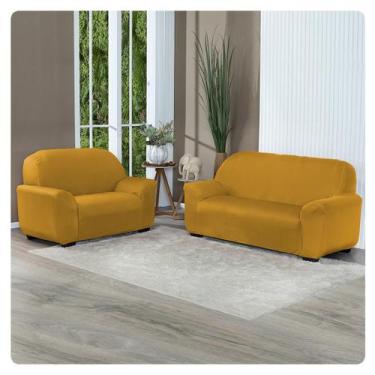 Imagem de Capa De Sofa Lisa 2 E 3 Lugares Malha Gel Cores Variadas - LENHARO ENX