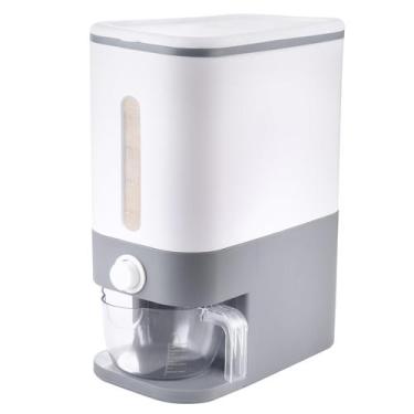 Imagem de Dispensador de arroz Rubtlamp Grey 10-11,5 kg com copo de medição