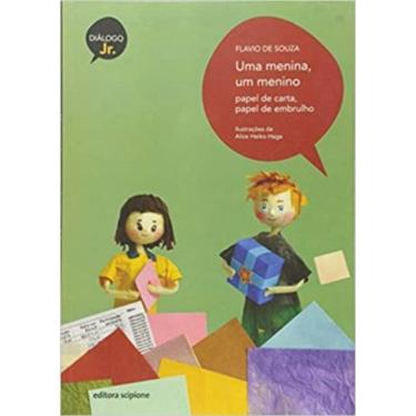 Imagem de Menina, Um Menino, Uma - Papel De Carta, Papel De Embrulho