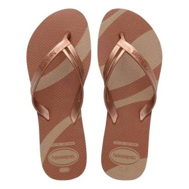 Imagem de Sand.hav.elegance print rose gold 41/2 - Havaianas, 41-42