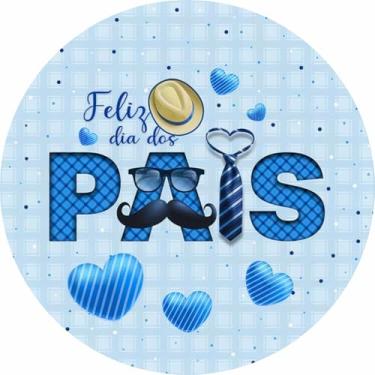 Imagem de Painel Redondo Festa C/Elastico 1,50m Dia Dos Pais (PAI046)