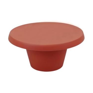 Imagem de Mesa de Centro Tramontina Cona em Polietileno Laranja Caqui