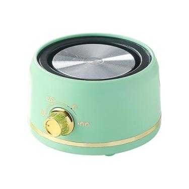 Imagem de BLWOTMOR Aquecedor de Cera para Velas Perfumadas, Placa de Aquecimento para Velas, Aquecedor Elétrico para Sala de Estar, Verde, Tamanho real