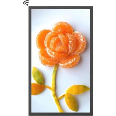 Imagem de Porta-retratos Digital De 32 Polegadas, Tela Ips Full Hd 1920 * 1080, Fácil De Configurar, Versão Autônoma/de Rede Opcional, Controle Remoto, Alto-falantes Embutidos, Monta, Black, With wifi
