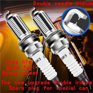 Imagem de 41114 12622441 Profissional compatível com velas de ignição Iridium, compatível com Cadillac Escalade, compatível com Chevy Camaro Corvette, compatível com GMC Car Plug 41-114 4 unidades/lote