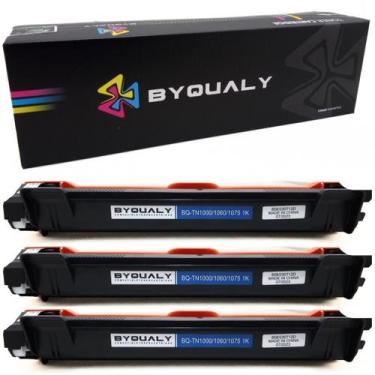 Imagem de Kit 3 Toner Brother Tn1060/tn1075 P/1212/1617 Compatível - BYQUALY