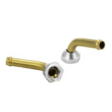 Imagem de Conector de tubo de óleo do refrigerador de transmissão compatível com Toyota Corolla 1.8L 2009-2017, Matrix 1.8L 2009-2014 (Rosca M12x1,5)