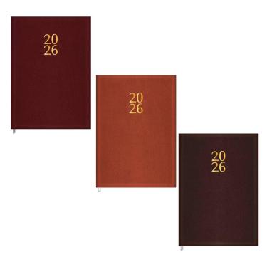 Imagem de Agenda executiva costurada diária Torino Cores 2026 Tilibra