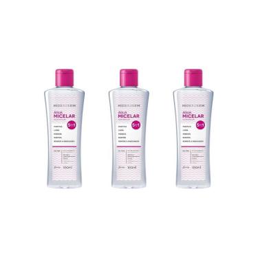 Imagem de Agua Micelar Hidraderm 100Ml Solução Limpeza 5Em1-Kit C/3Un
