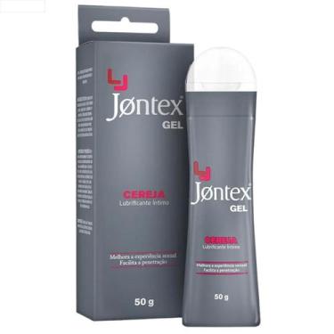 Imagem de Gel Lubrificante Íntimo Jontex Cereja 3 em 1 50g Comestível, Aromático