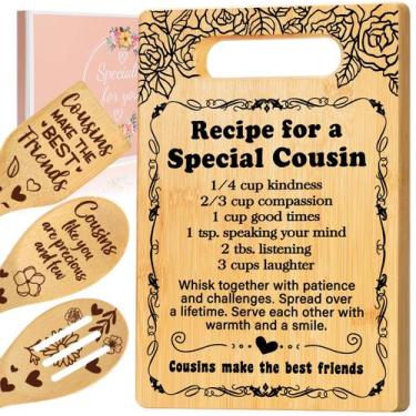Imagem de Conjunto de tábuas de corte GevguxLuo Cousin Gift 30x20x1 cm