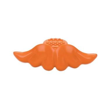 Imagem de Brinquedo mordedor para cachorro lump pet bigodón - laranja