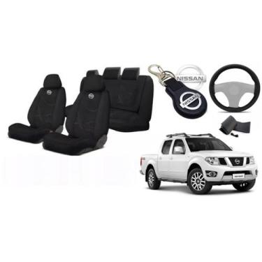 Imagem de Kit Premium Personalizado Frontier 15-20 + Volante + Chaveiro - Iron T