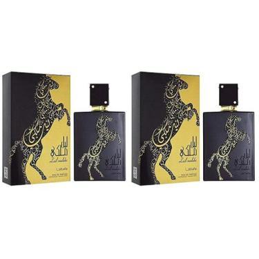 Imagem de Perfume Lattafa Perfumes Lail Maleki Eau de Parfum 100mL x2