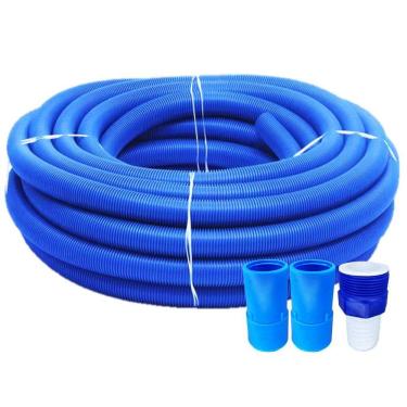 Imagem de Mangueira 9M Ecológica Para Piscinas + Ponteiras E Adaptador