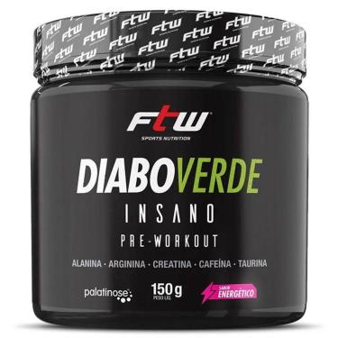 Imagem de Diabo Verde Insano Pre-Workout 150g Energy Drink Ftw-Unissex