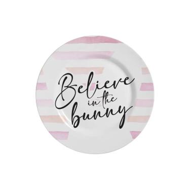 Imagem de Conjunto com 6 Pratos de Sobremesa Happy Easter C Pascoa Ø21cm