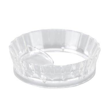 Imagem de POCREATION Anel de Dosagem Distribuidor de café, Dispensador de pó de café de Plástico Transparente Com Design à Prova de Respingos, para Potes de Válvula única e Dupla (51MM)