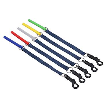 Imagem de Cryfokt Brinquedo de Dentição do bebê 5 Pçs Tubos Ocos Silicone Macio Exploração Sensorial Mordedores para o bebê Feliz Crescer e Evitar Sucção de Dedo