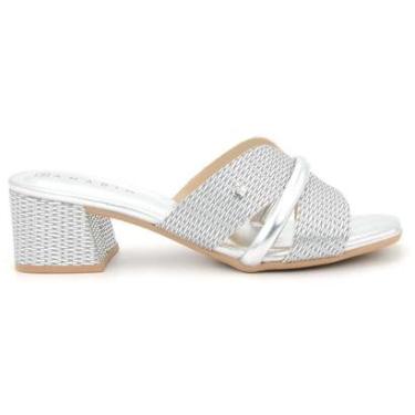 Imagem de Tamanco Ramarim 2430202 Salto Baixo Confortavel Feminino-Feminino