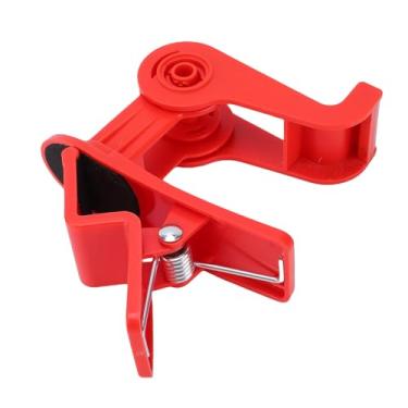 Imagem de Fafeicy Dispensador de Fita de Mesa, Braçadeira de Mesa para Dispensador de Fita Artesanal ABS Com Recurso Rotacional de 360 ​​graus, para Projetos de Férias de Embrulho de Presente (vermelho)