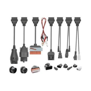 Imagem de Conjunto De 8 Cabos OBD Para Ferramentas De Diagnóstico De Carros E Ca