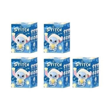 Imagem de Brinquedo De Vinil Colecionável Infantil Fofo, Caixa Surpresa Stitch, 