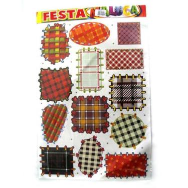 Imagem de Remendos Adesivos Para Festa Junina - Cartela - Festança