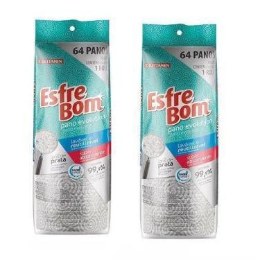 Imagem de Kit com 2 Esfrebom Pano Evolution Rolo Bettanin BT4991
