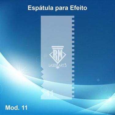Imagem de Espátulas de Efeito MOD11 para Confeitaria - RM Laser Art's