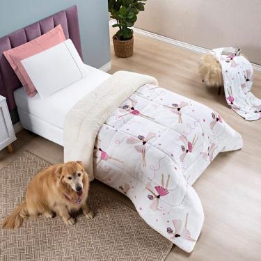 Imagem de Coberdrom Bouti Kids Solteiro 01 Peça - Bailarina