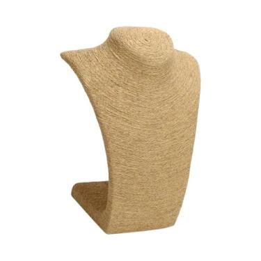 Imagem de Suporte Expositor De Colares E Pingentes De Linho, Organizador De Joia