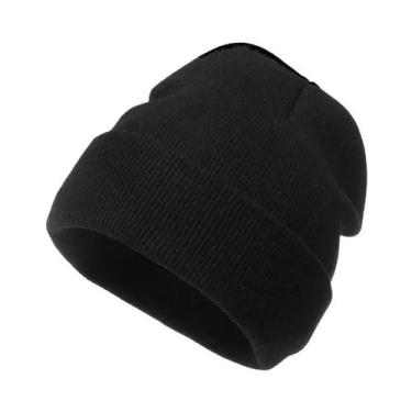 Imagem de Gorro Punk Masculino Com Rebites, Touca Gótica De Caveira, Acessório D