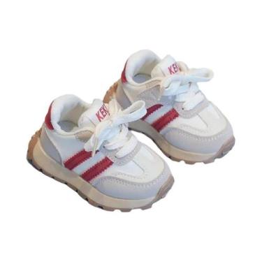 Imagem de Tênis Infantil Antiderrapante Com Sola Macia Para Meninos E Meninas, S