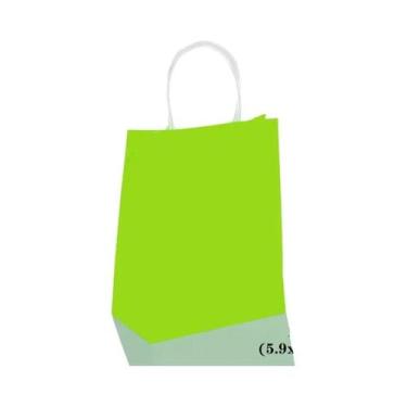 Imagem de Sacolas De Papel Coloridas Com Alça Para Festas, Joias, Compras, Dia D