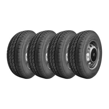 Imagem de Kit 4 Pneus XBRI Aro 16 205/75 R16C Cargoplus W2 10 Lonas 113/111R