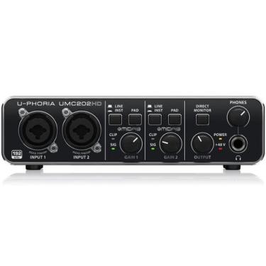 Imagem de Interface de Áudio Behringer UMC202HD