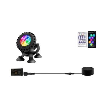 Imagem de Luz LED RGB À Prova d'Água Para Piscina IP68, Lâmpada Subaquática, Hol