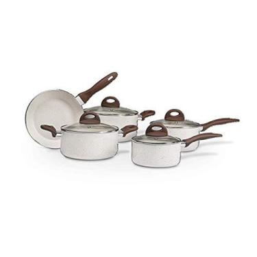 Imagem de Jogo De Panela Brinox Ceramica Life Com Indicação Smart Plus Com 5 Peç