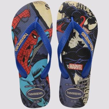 Imagem de Chinelo Havaianas Top Marvel Classics 4147012 Azul, Azul, Azul naval, 
