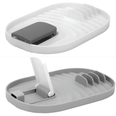 Imagem de Descanso de Talher UD232401 para Apoiar Colheres e Conchas em Silicone Resistente Suporta Altas Temperaturas