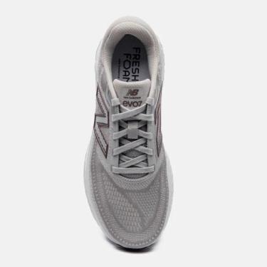 Imagem de Tênis New Balance Fresh Foam X EVOZ V4 Masculino Cinza, Cinza, Marrom,