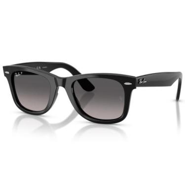 Imagem de Óculos De Sol Ray Ban Wayfarer Ease Preto Polarizado RB4340 601M3-50, 
