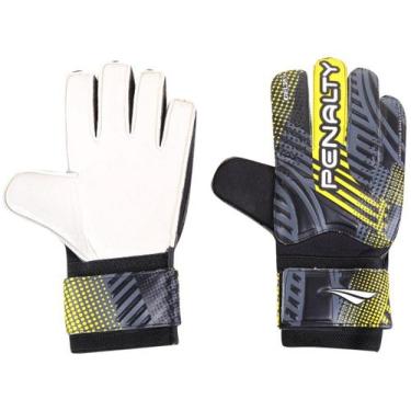 Imagem de Luva De Goleiro Penalty Delta Training X Original, Chumbo, amarelo e p