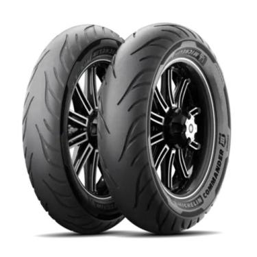 Imagem de Par Pneu Michelin 140/75 R17 + 200/55 R17 Commander 3 Cruiser